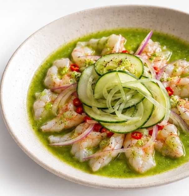 Aguachile de camarón